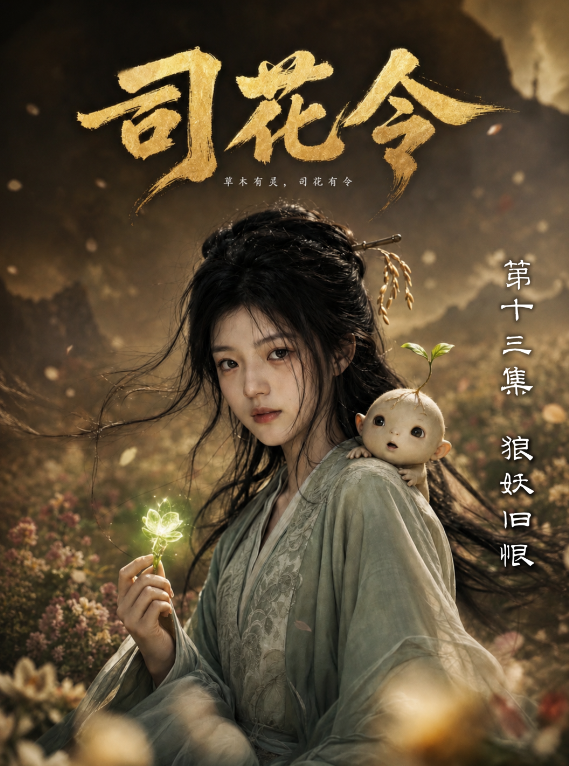 《司花令》第十三集:狼妖旧恨庄主派来的小厮跑得满头大汗，跪在地上连磕了三个响头